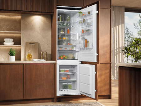 Lodówka z zamrażarką do zabudowy ELECTROLUX TwinTech No Frost 600 CustomFlex 188,4cm E6MNCE19S
