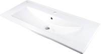 Umywalka ceramiczna wpuszczana z miejscem na baterię CTU_638M - Deante