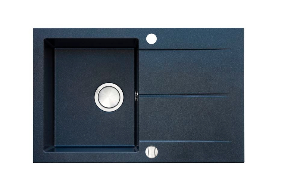 Zlew kuchenny BERG HOBART BRQ1411 1,0 OC 780X500 ONYX