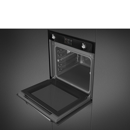 Piekarnik, 60 cm, Victoria, czarny SOP6902S2PN - Smeg