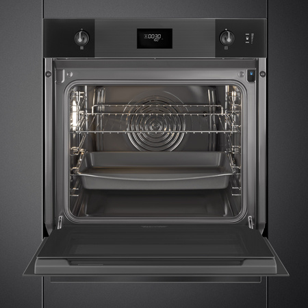 Piekarnik, steamONE, Linea, czarny SO6101S2B3 - Smeg