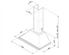 Okap kuchenny, Victoria, 100 cm, czarny KT100BLE - Smeg