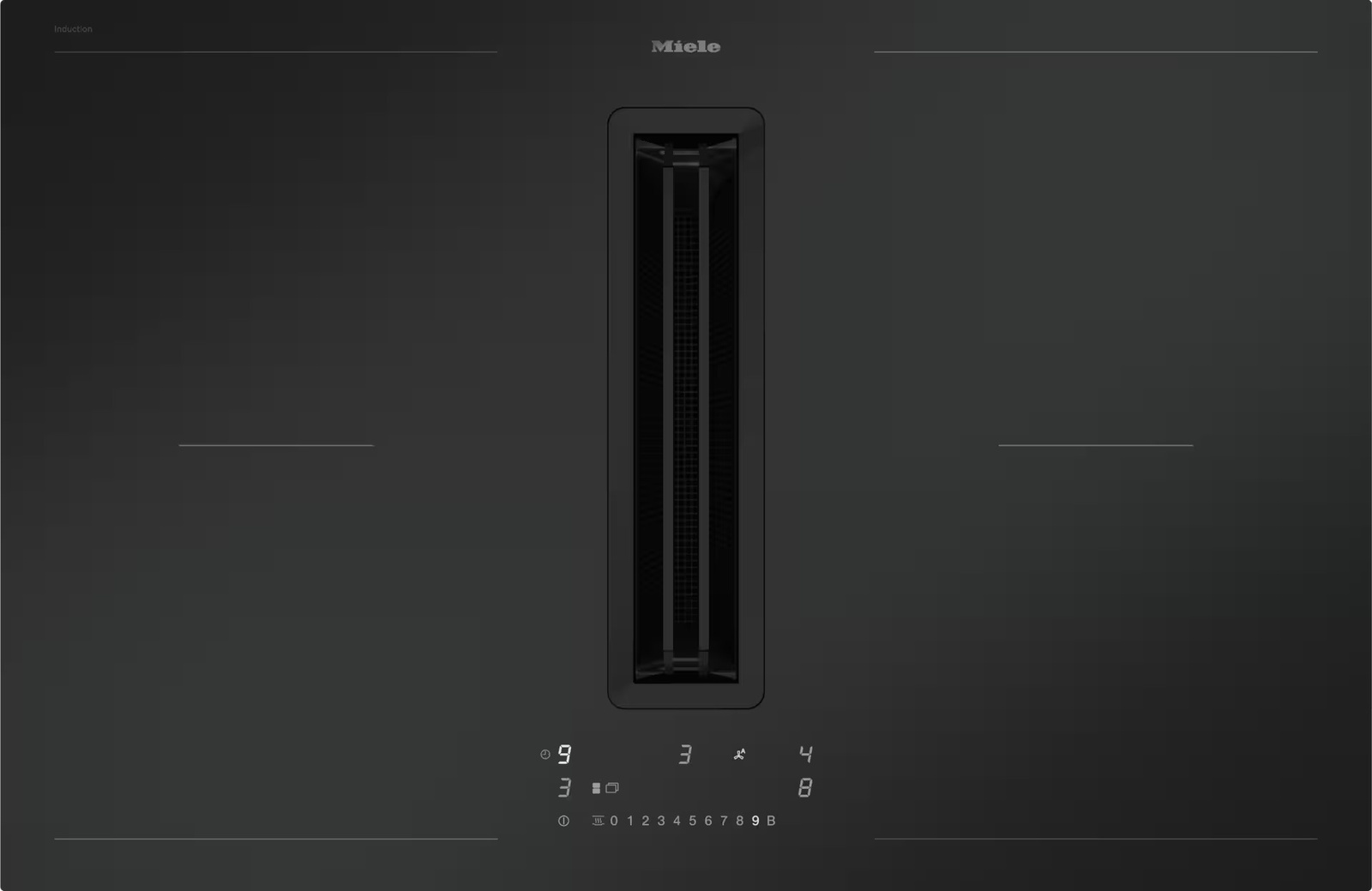 Płyta indukcyjna ze zintegrowanym wyciągiem MIELE KMDA 7876-1 FL MattFinish 12904830