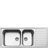 Zlewozmywak ze stali nierdzewnej LGR116-2 - Smeg