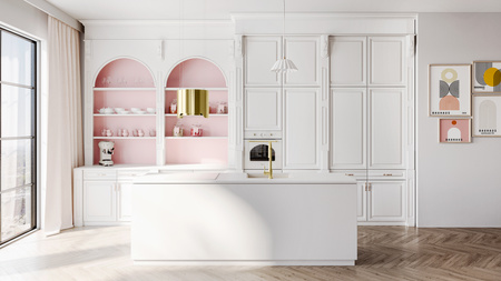 Bateria kuchenna GLOBALO LORETIO LIGHT GOLD MAT 1.1