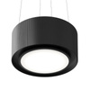 Okap kuchenny wyspowy CIARKO Design Mono Light Black 80cm - CDW8001C