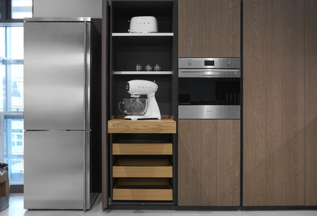 Toster, cztery kromki, biały TSF03WHEU - Smeg