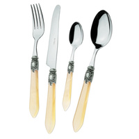 Bugatti OXFORD Ivory zestaw obiadowy 24 cz. w opakowaniu OXBAM-S3250