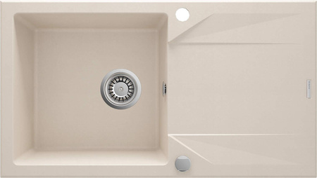 Zlewozmywak granitowy 1-komorowy z ociekaczem ZQJ_5113 - Deante