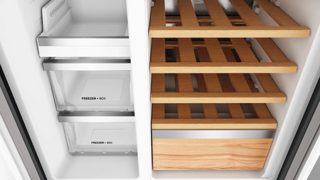 Lodówka Side by Side z winiarką TEKA RLF 85950 GBK czarna - 113430074