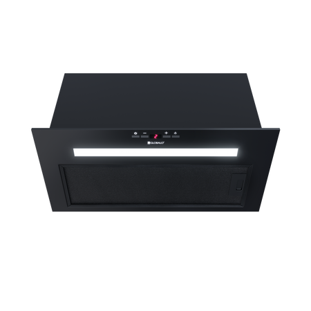 Okap kuchenny podszafkowy GLOBALO AGENDERO 60.2 BLACK