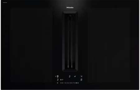 Płyta indukcyjna z okapem MIELE KMDA 7676-1 FL BlackPerfection - 12904820