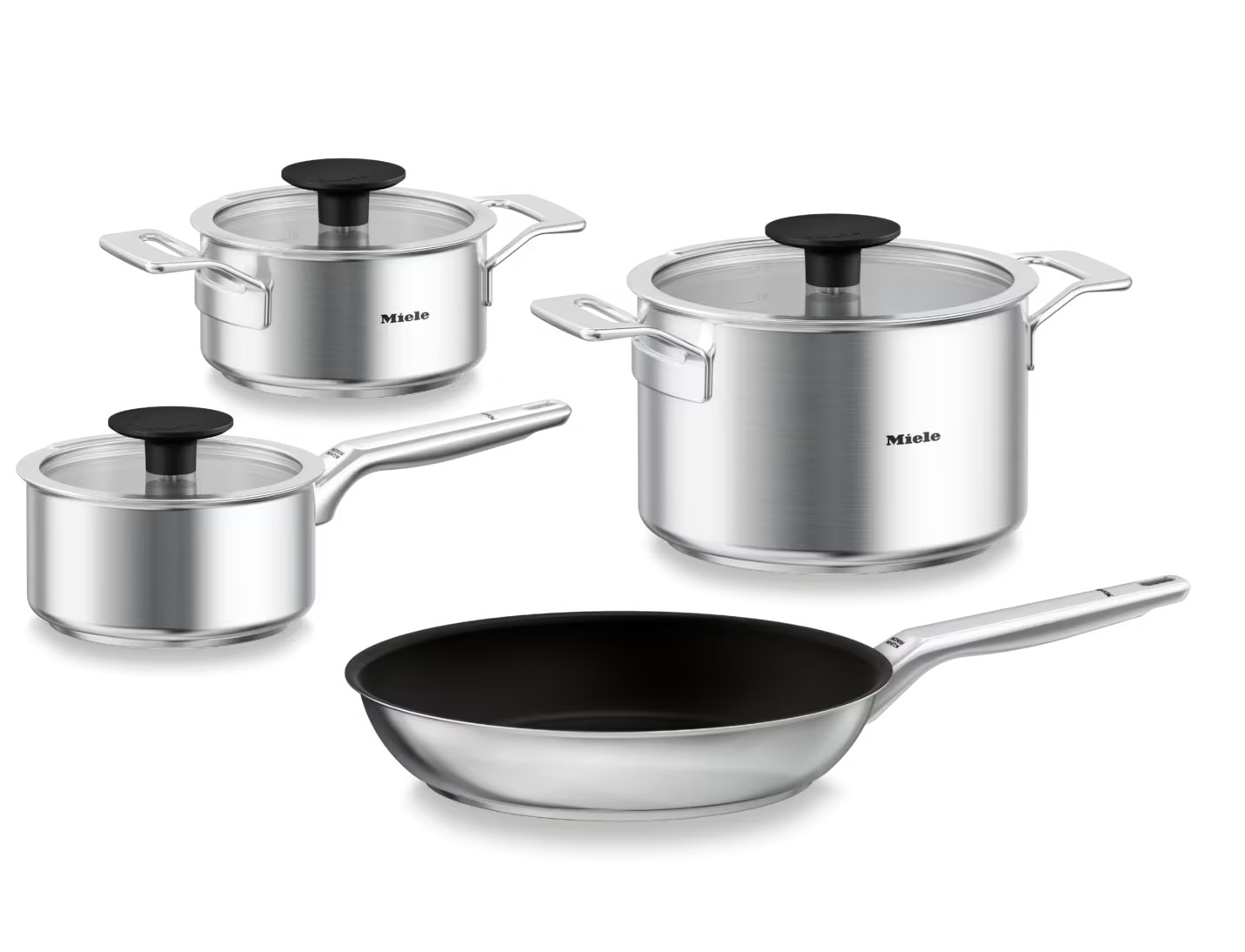 Zestaw garnków 4-częściowy MIELE KMTS 5704-3 - 12625700