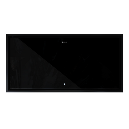 Okap sufitowy GLOBALO NOVELTI 100.1 BLACK + turbina TW 2.1
