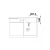Zlew jednokomorowy BLANCO LEGRA XL 6 S Silgranit czarny - 526087