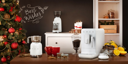 Spieniacz do mleka, biały MFF11WHEU - Smeg