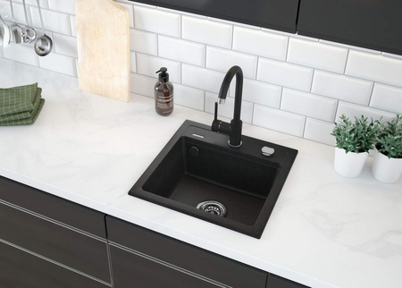 Zlewozmywak granitowy 1-komorowy ZQZ_2103 - Deante