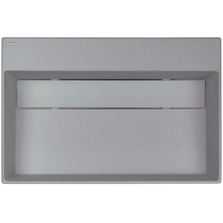 Umywalka granitowa nablatowa z miejscem na baterię - z maskownicą CQR_SU6M - Deante