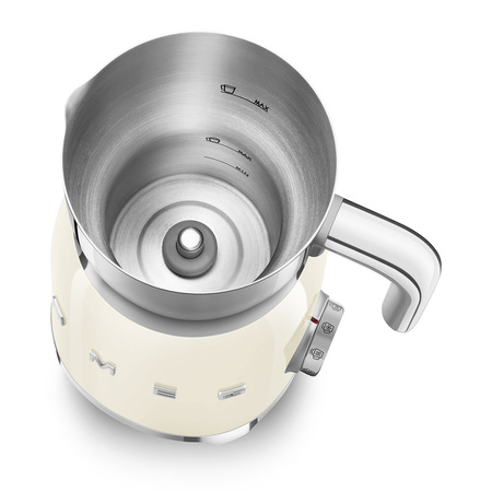 Spieniacz do mleka, kremowy MFF11CREU - Smeg