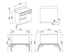Kuchnia wolnost, 100cm, Victoria, krem. TR103IP2 - Smeg