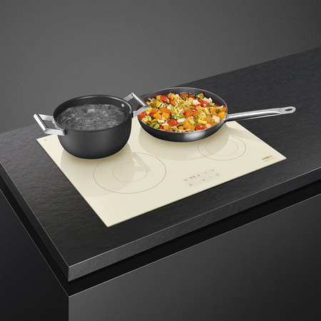 Płyta indukcyjna, 60 cm, prosta krawędź SI2641D - Smeg