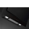 Okap kuchenny, 90 cm, Linea, czarny KV194B3 - Smeg