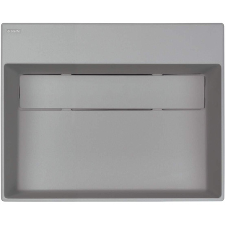 Umywalka granitowa nablatowa z miejscem na baterię - z maskownicą CQR_SU5M - Deante