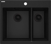 Zlewozmywak granitowy 1.5-komorowy ZQE_G503 - Deante