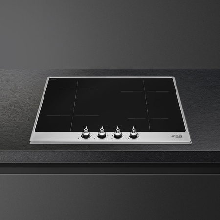 Płyta indukcyjna, 60 cm, Classica SI364FXM - Smeg