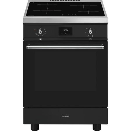 Kuchnia wolnostojąca czarna SMEG Classica C6IMMBT2