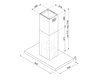 Okap wyspowy, 90 cm, czarny mat KLTI9L4MB - Smeg