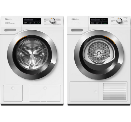 Zestaw pralniczy MIELE pralka WEI895 WCS 125 Gala Edition + suszarka TEL695WP 125 Gala Edition
