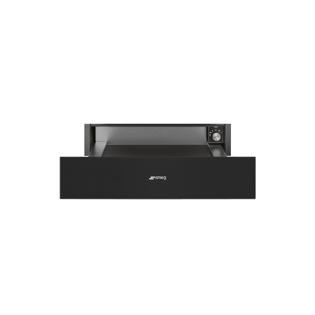 Szuflada do podg., Classica, czarny mat CPR315N - Smeg