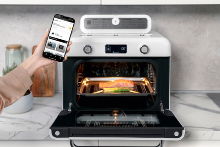 Piekarnik nablatowy z funkcją pary COF01WHEU - Smeg