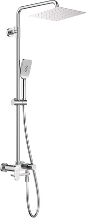 Deszczownica z baterią wannową - ruchoma wylewka NAC_01AM - Deante