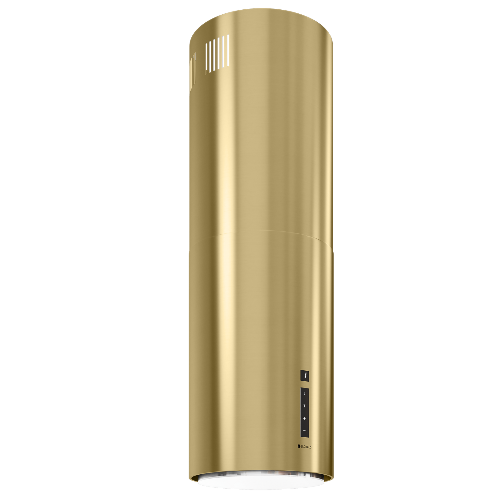 Okap kuchenny wyspowy GLOBALO HEWENO ISOLA 39.2 LIGHT GOLD MAT