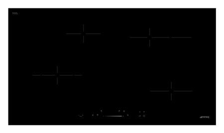 Płyta kuchenna SE494EMTD - Smeg