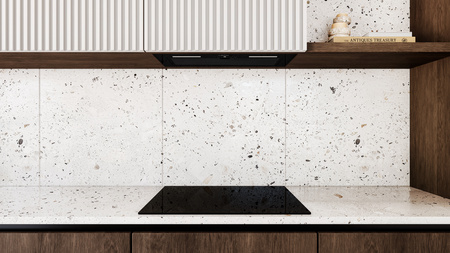 Okap kuchenny podszafkowy GLOBALO FLUERIS 60.1 BLACK SENSOR SMELL