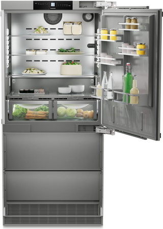 Lodówka z zamrażarką do zabudowy French Door LIEBHERR ECBNe 8870 BioFresh NoFrost
