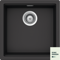Zlew kuchenny granitowy 40cm SCHOCK Kiruna N-100 Dusk CRISTADUR