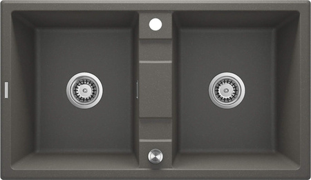 Zlewozmywak granitowy 2-komorowy ZQE_T203 - Deante