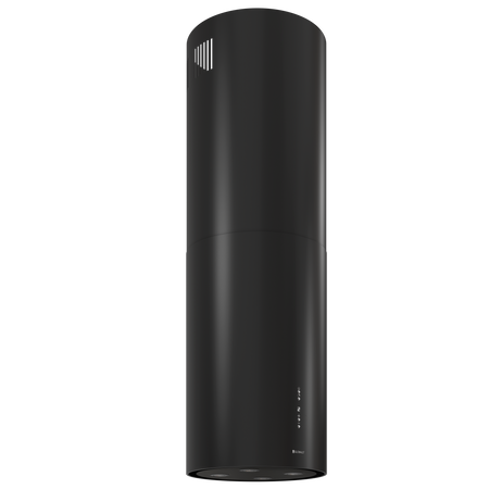 Okap kuchenny wyspowy GLOBALO CYLINDRO ISOLA 39.7 BLACK SHADOW