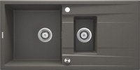 Zlewozmywak granitowy 1.5-komorowy z ociekaczem ZQE_T513 - Deante