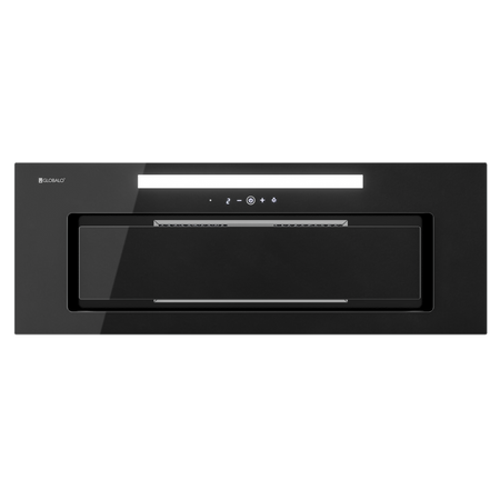 Okap kuchenny podszafkowy GLOBALO LOTEO 80.4 BLACK