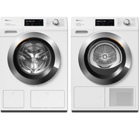 Zestaw pralniczy MIELE pralka WEI895 WCS 125 Gala Edition + suszarka TEL695WP 125 Gala Edition