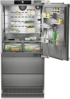 Lodówka z zamrażarką do zabudowy French Door LIEBHERR ECBNe 8870 BioFresh NoFrost