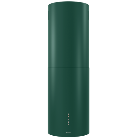 Okap kuchenny wyspowy GLOBALO CYLINDRO ISOLA 39.7 GREEN