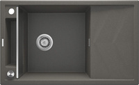 Zlewozmywak granitowy magnetyczny 1-komorowy z ociekaczem ZRM_T113 - Deante