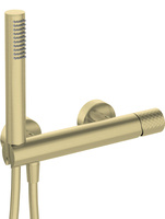 Bateria prysznicowa z zestawem prysznicowym BHS_R41M - Deante