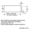 Szuflada grzewcza BIC630NB1 Bosch outlet